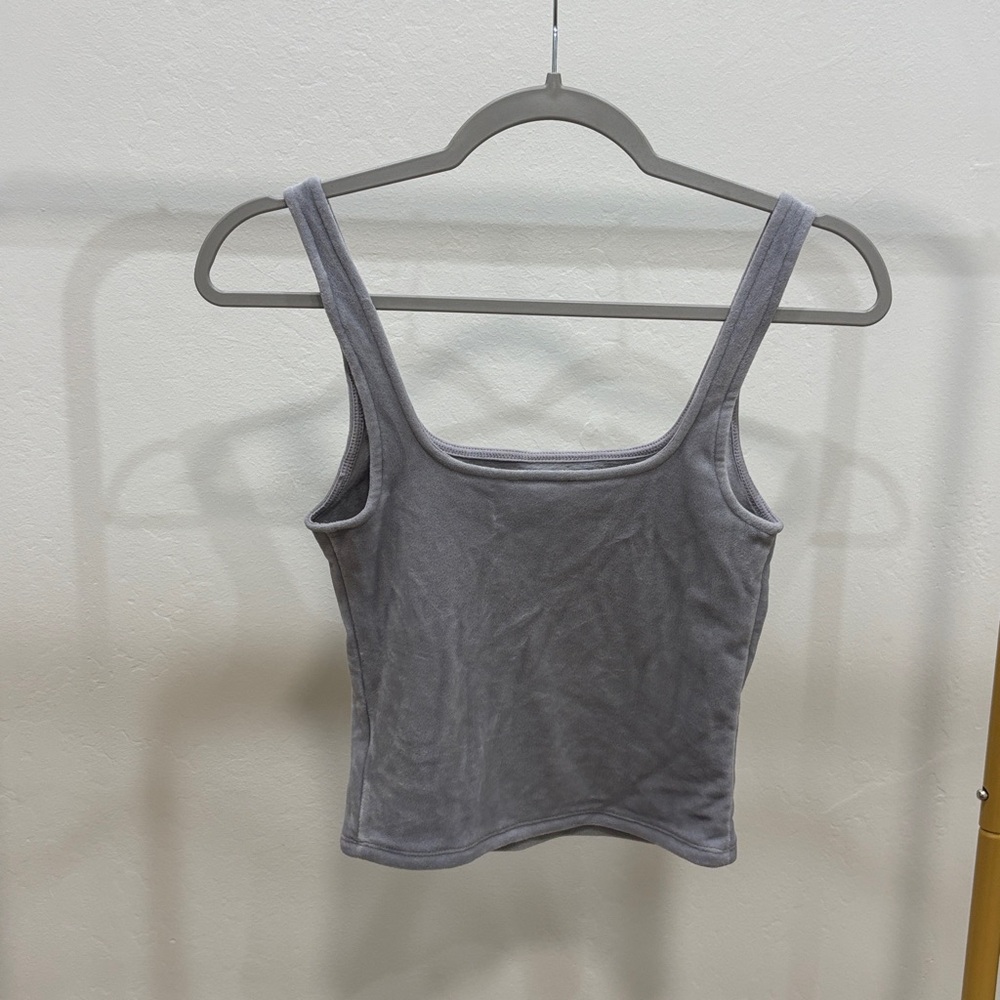 Express Velour Tank - Picture 3 of 3